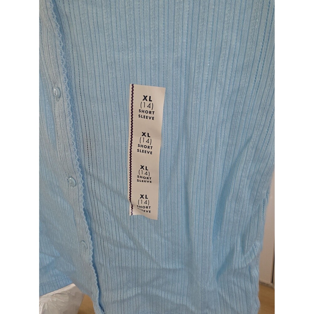 Cat And Jack Girls Blue Shirt Size XL 14 - Picture 4 of 7